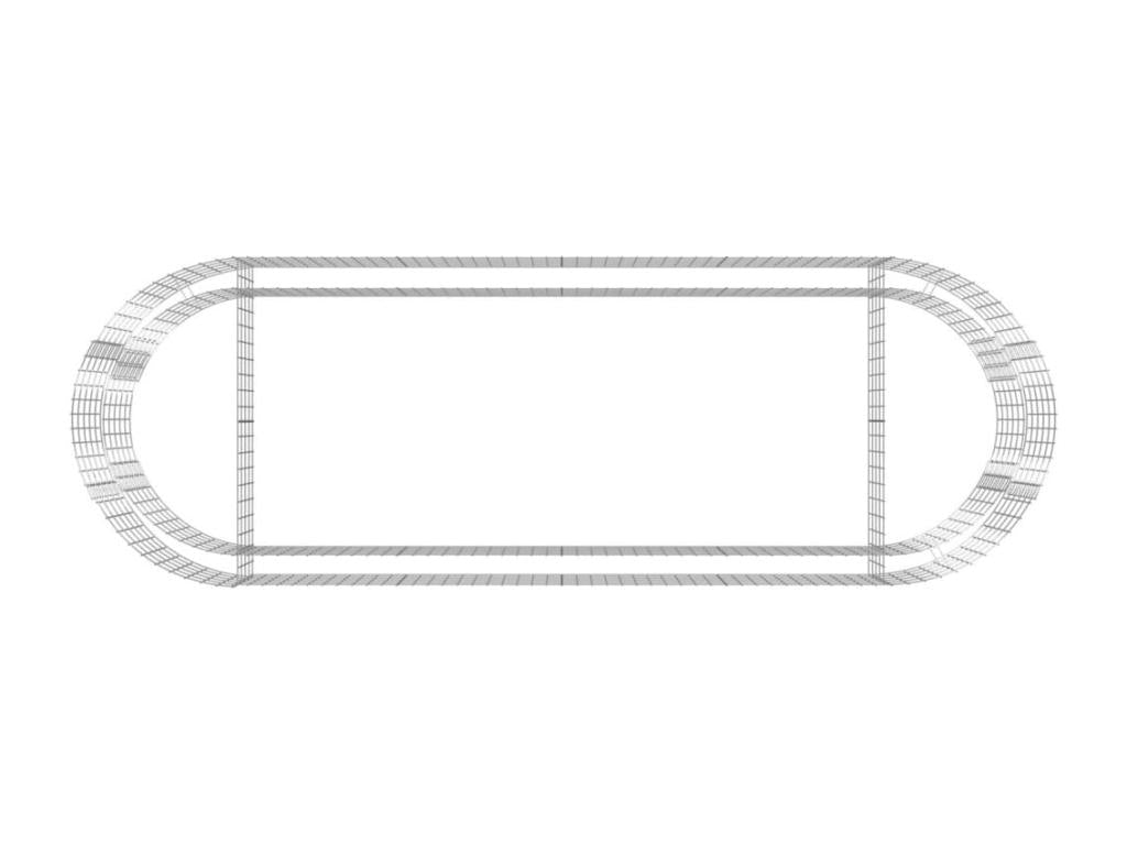 Iron Bed Frame, 300 x 100 x 50 cm