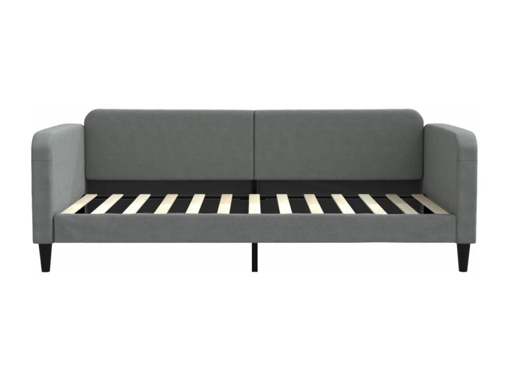 Gray Bed Frame, 100 x 200 cm