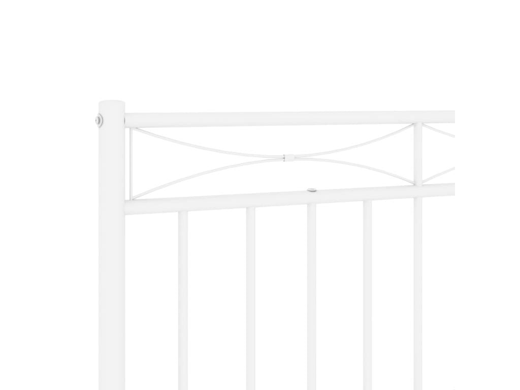 White Metal Headboard - dlz1766579467276