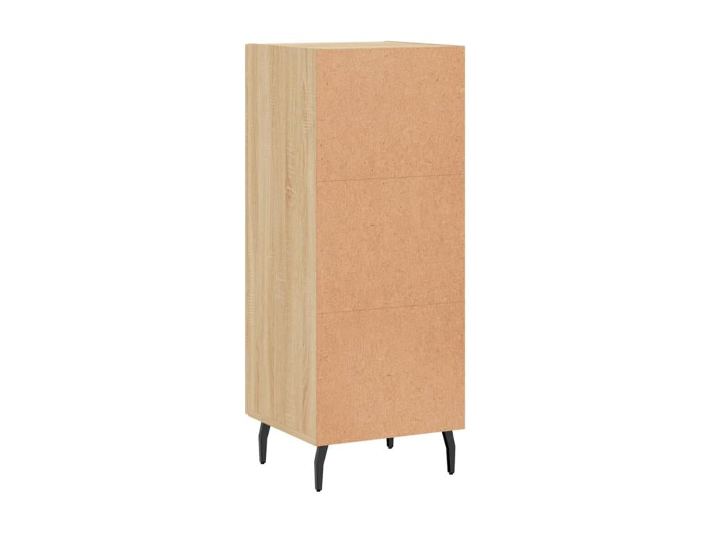 Brown Engineered Wood Sideboard, 34.5 x 34 x 90 cm