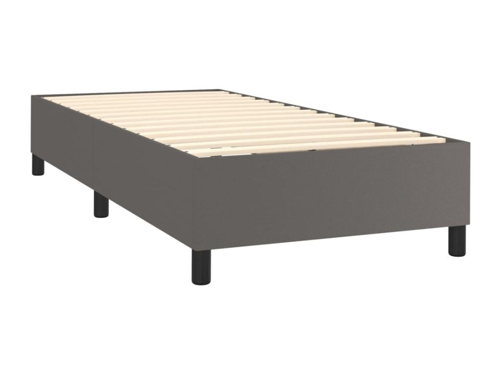 White Faux Leather Mattress, 90 x 190 cm
