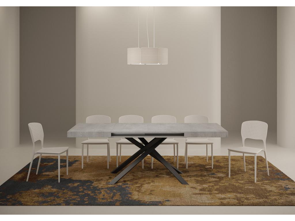 Gray Table, 80 x 120 cm