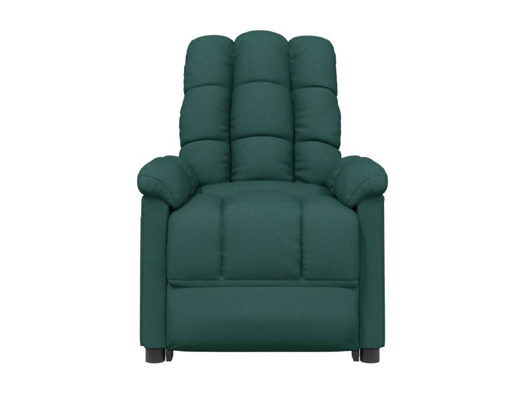 Green Fabric Accent Chair