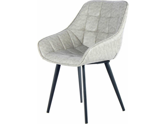 Gray Accent Chair Set of 2