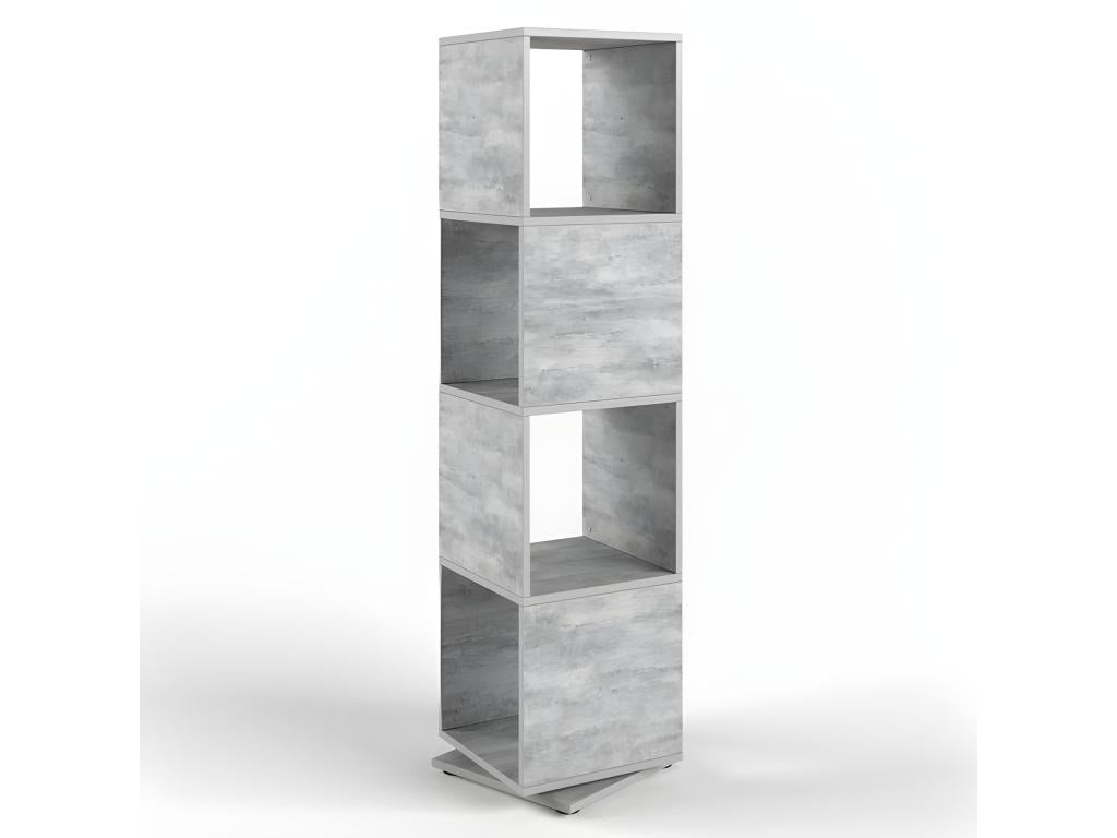 Gray Shelf, 144.2 x 35.2 x 35.2 cm
