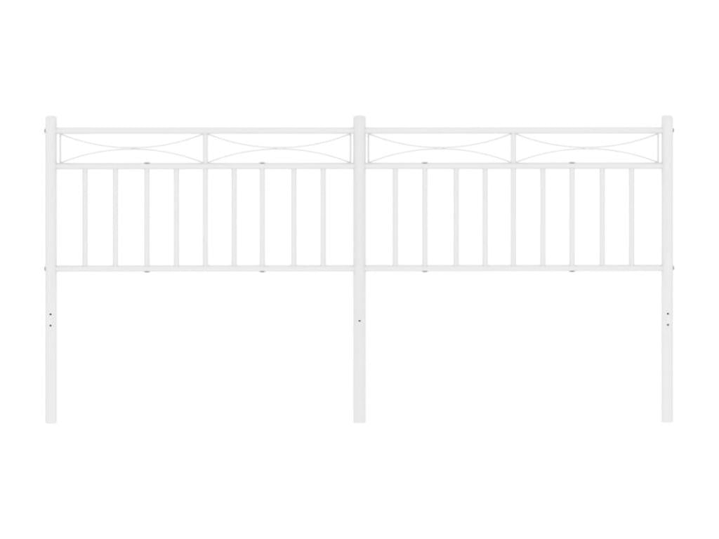 White Metal Headboard - dlz1766579467276