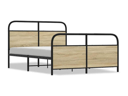Brown Oak Wood Mattress, 140 x 190 cm