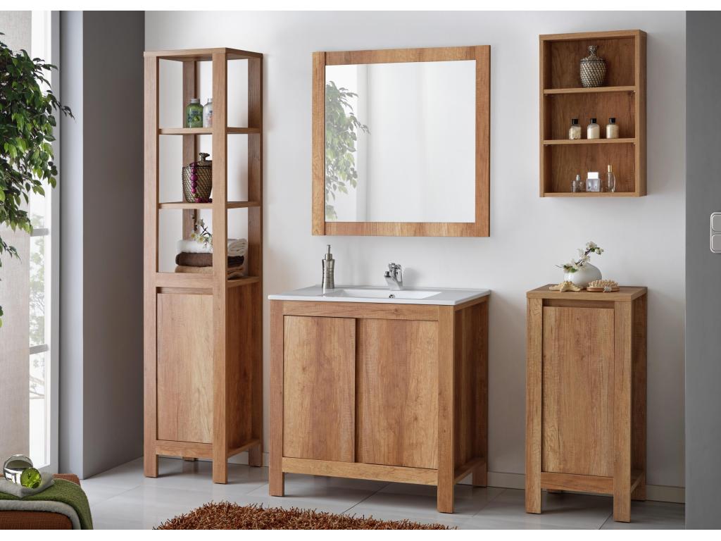 Brown Wardrobe, 40 x 35 x 186 cm