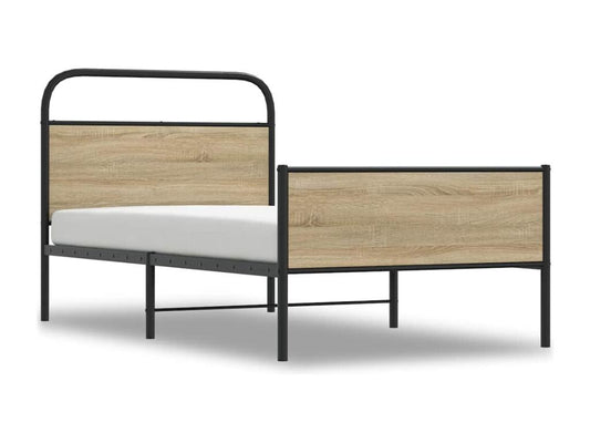 Brown Oak Wood Mattress, 100 x 190 cm