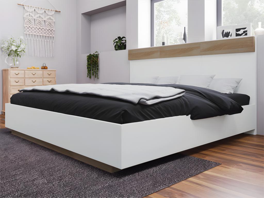 White Bed Frame, 140 x 200 cm