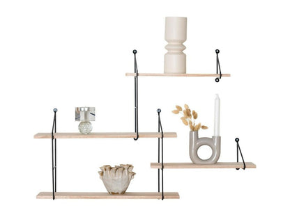 Black Shelf, 17.5 x 99 x 62 cm