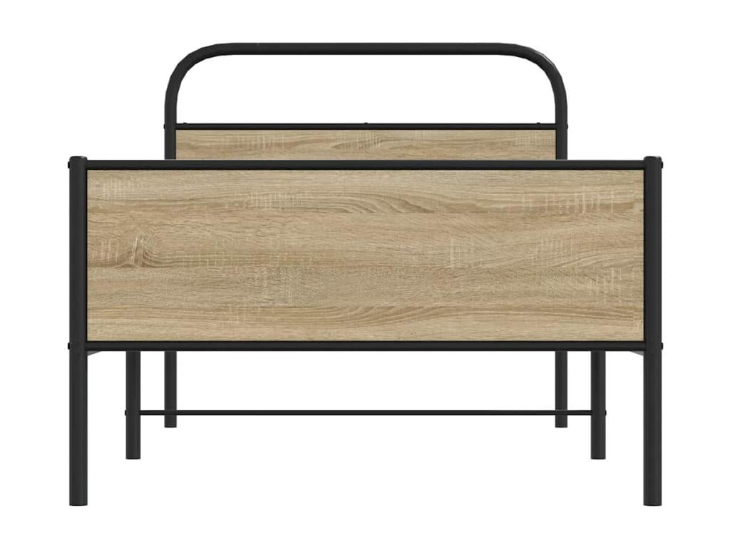 Brown Oak Wood Mattress, 100 x 190 cm