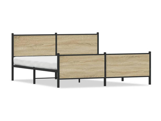 Brown Oak Wood Mattress, 200 x 200 cm - dlz1766579554987