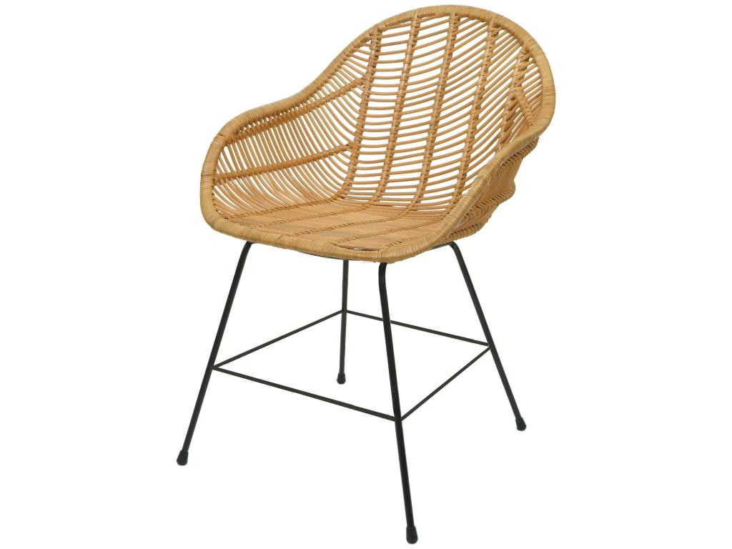 Natural Metal Chair