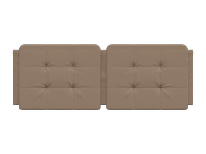 Brown Faux Leather Headboard - dlz1766579526787