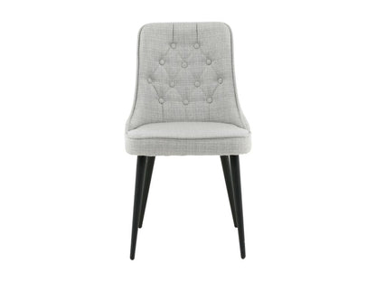 Gray Velvet Chair, 50 x 66 x 89 cm