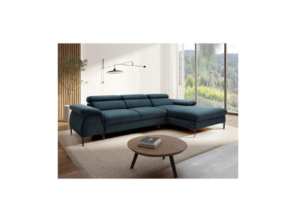 Blue Velvet Sofa Bed