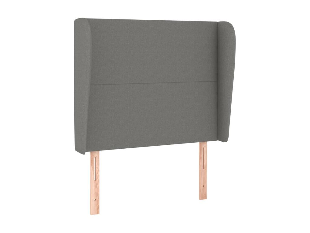 Gray Fabric Headboard, 103 x 23 x 118 cm