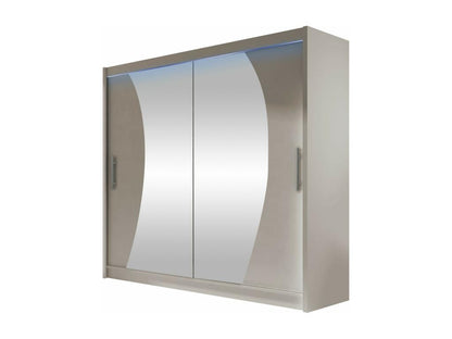 Brown Wardrobe, 215 x 180 x 58 cm