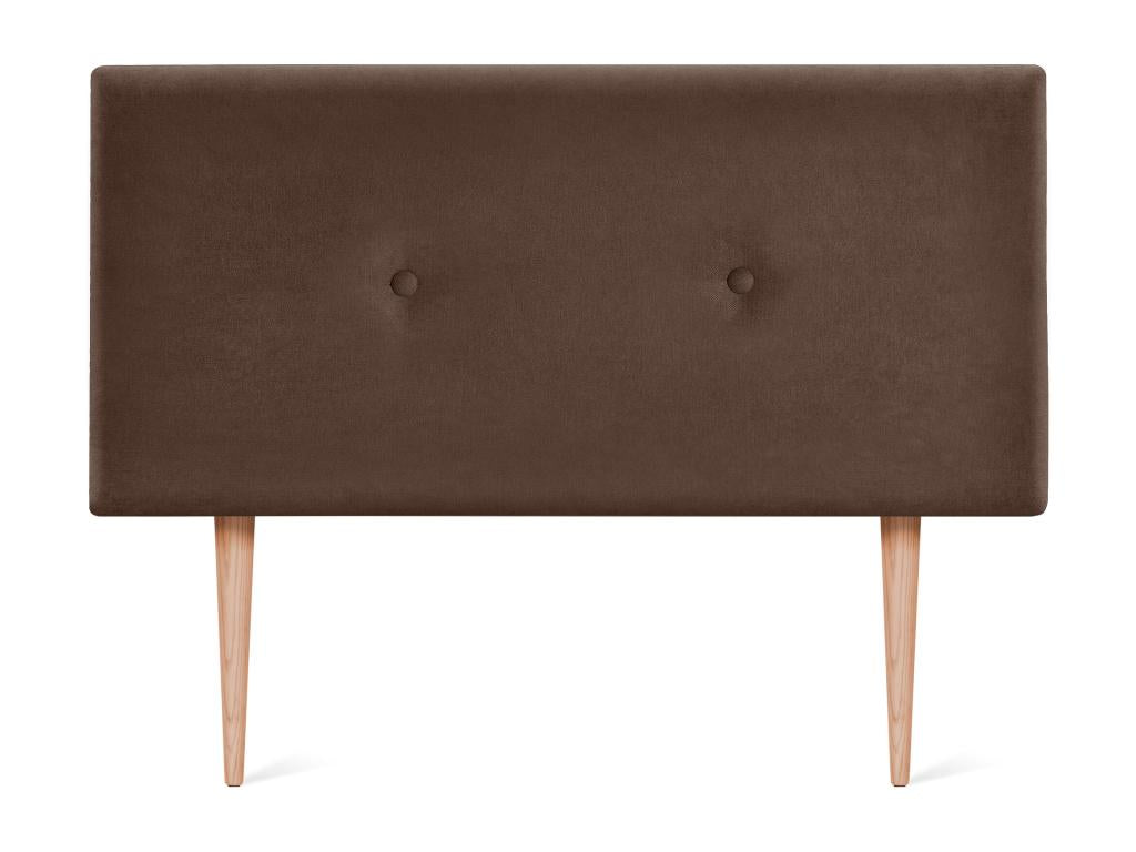 Brown Fabric Headboard, 95 x 105 cm