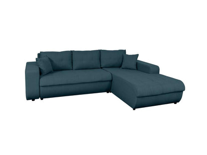 Blue Fabric Sofa Bed