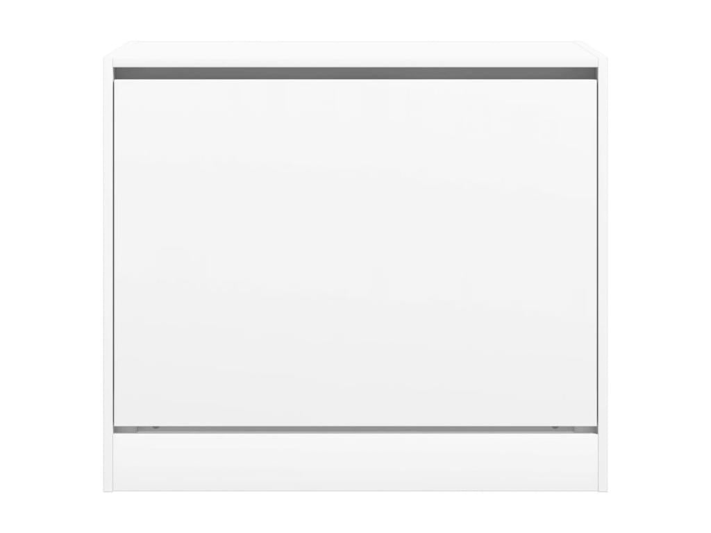 White Engineered Wood Wardrobe, 80 x 42 x 69 cm