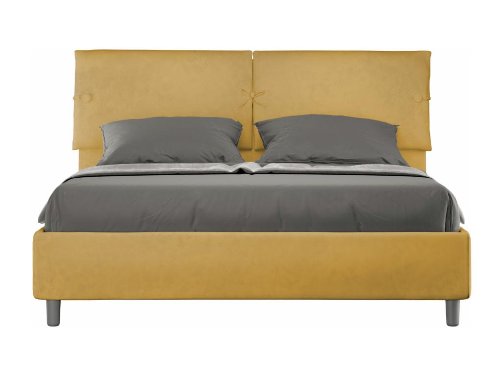 Yellow Bed Frame, 160 x 200 cm