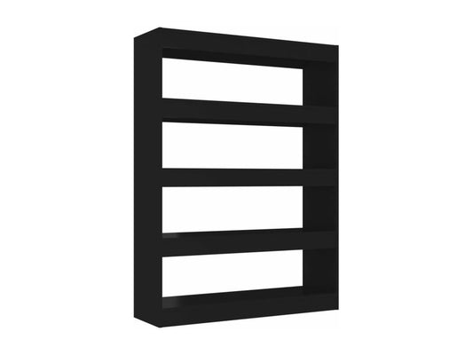 Black Bookcase, 100 x 30 x 135 cm