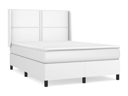 White Faux Leather Mattress, 140 x 190 cm