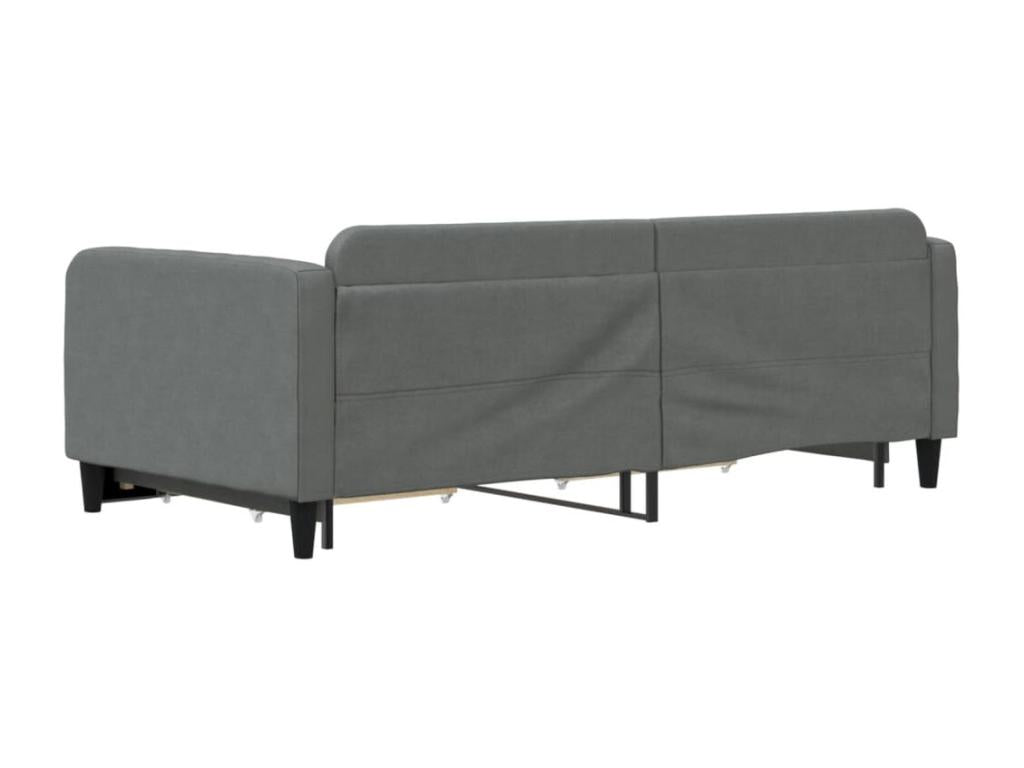 Gray Bed Frame, 100 x 200 cm