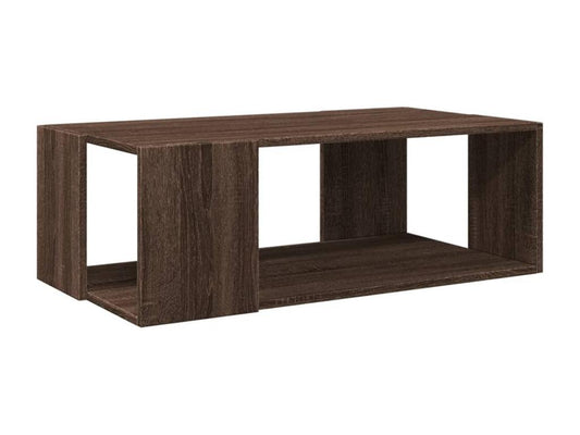 Brown Engineered Wood Coffee Table, 89.5 x 48 x 30 cm