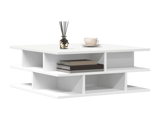 White Coffee Table, 70 x 70 x 29 cm