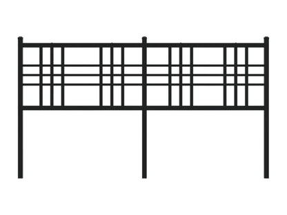 Black Metal Headboard