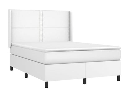 White Faux Leather Mattress, 140 x 190 cm