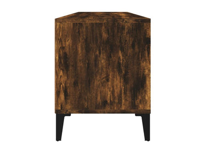 Brown Engineered Wood TV Stand, 100 x 34.5 x 44.5 cm