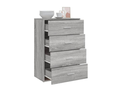 Gray Sideboard, 60 x 31 x 84 cm