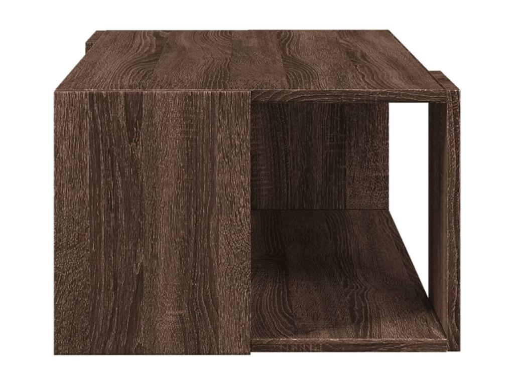 Brown Engineered Wood Coffee Table, 89.5 x 48 x 30 cm