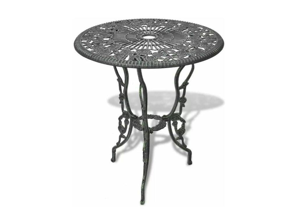 Green Metal Table