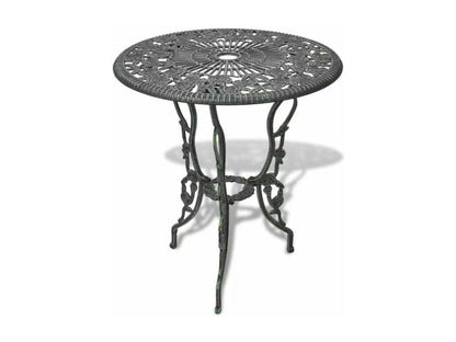Green Metal Table