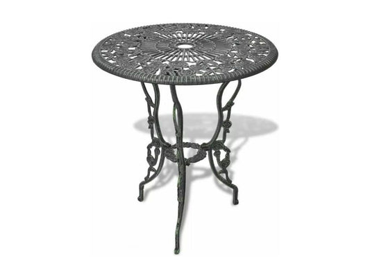 Green Metal Table