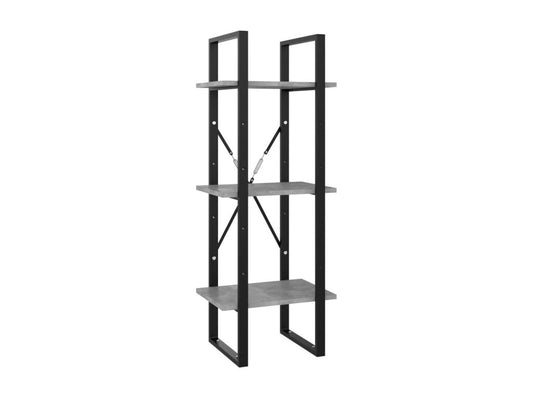 Gray Bookcase, 40 x 30 x 105 cm