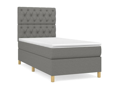 Gray Fabric Mattress, 80 x 200 cm