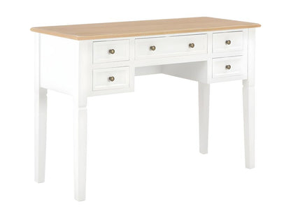 White Desk, 109.5 x 45 x 77.5 cm
