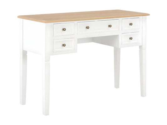 White Desk, 109.5 x 45 x 77.5 cm