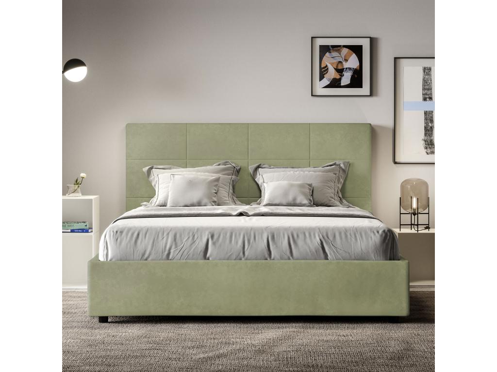 Green Bed Frame, 160 x 200 cm