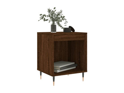 Brown Oak Wood Nightstand, 40 x 35 x 50 cm