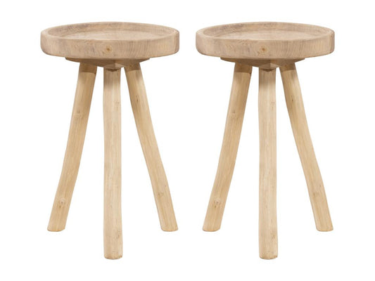 Natural Table Set of 2