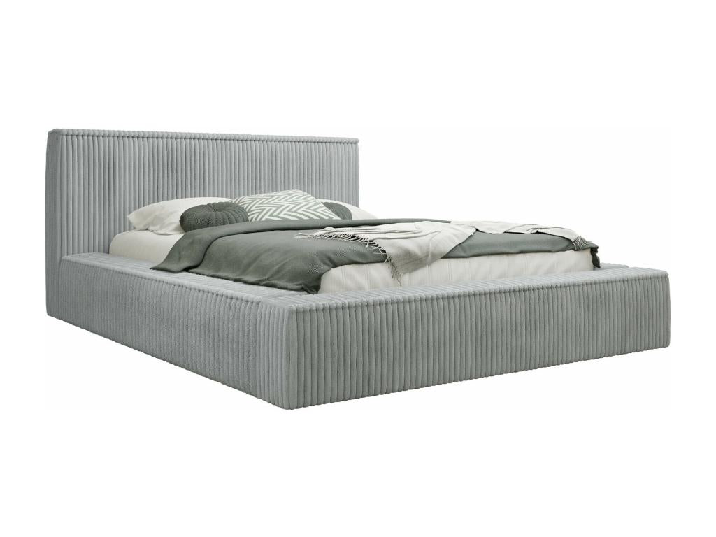 Gray Bed Frame, 192 x 230 x 81 cm