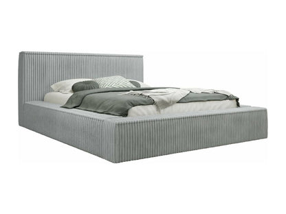 Gray Bed Frame, 192 x 230 x 81 cm