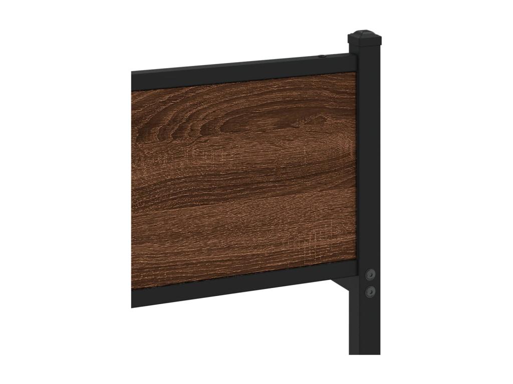 Brown Oak Wood Mattress, 107 x 203 cm